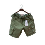 Men's Olive Green Cargo Shorts  Premium Quality