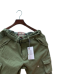 Men's Olive Green Cargo Shorts  Premium Quality - Image 2