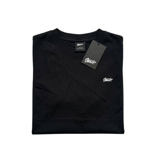 13 Men's Black Crew Neck T-Shirt – Premium Quality - Image 1