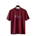 Premium Maroon Dry Fit T-Shirt – Export Quality China Fabric
