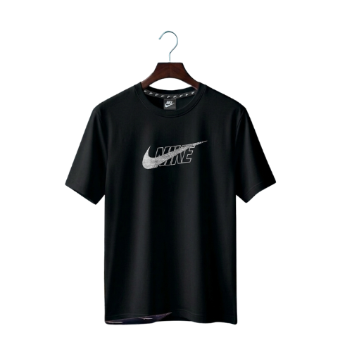7 Premium Black Dry Fit T-Shirt Export Quality China Fabric - Image 1